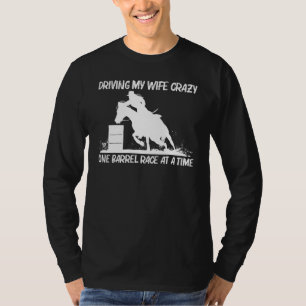 Camiseta Arte legal De Corrida De Barrel Para Cavaleiros Pa