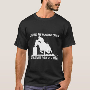 Camiseta Arte legal De Corrida De Barrel Para Mulheres Rid