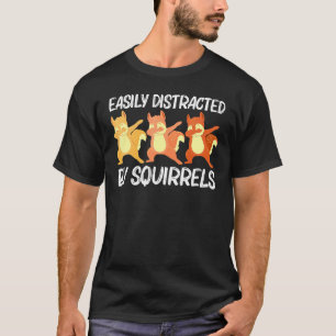Camiseta Arte legal De Esquilo Para Homens Mulheres Chipmun