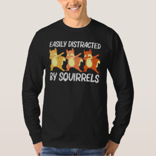 Camiseta Arte legal De Esquilo Para Homens Mulheres Chipmun