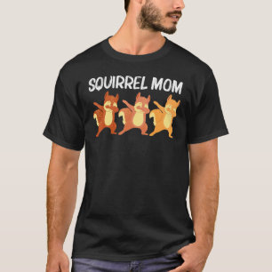 Camiseta Arte legal De Esquilo Para Mamãe Chipmunk Prairie