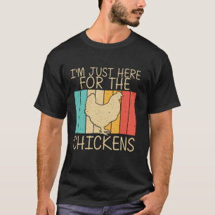 Camiseta Arte legal De Frango Para Homens Mulheres Amantes