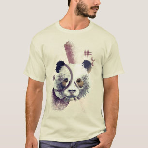 Camiseta Arte legal de Ilustração de Panda