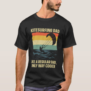 Camiseta Arte Legal de Kitesurf para Pai Homens Kiteboardin