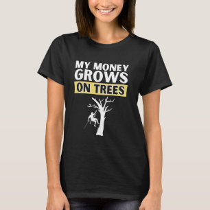 Camiseta Arte Legal de Lenhador Homens Mulheres Arborista L