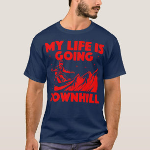 Camiseta Arte legal De Neve Para Homens Mulheres Neve