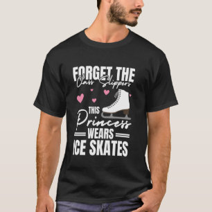 Camiseta Arte Legal de Patinação no Gelo para Meninas Mulhe
