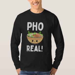 Camiseta Arte Legal de Pho para Homens e Mulheres Sopa de M