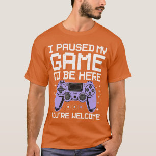 Camiseta Arte Legal de Video Game Para Homens Mulheres Joga