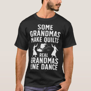 Camiseta Arte legal Para Dança De Avó Para Mulheres