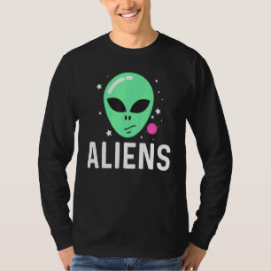 Camiseta Arte legal Para Homens Galáxias Verdes