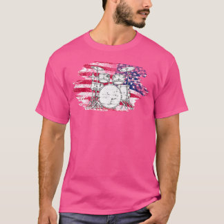 Camiseta Arte legal Para Homens Mulheres América Bandeira D