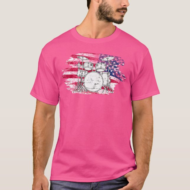 Camiseta Arte legal Para Homens Mulheres América Bandeira D (Frente)