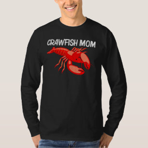 Camiseta Arte legal Para Mamãe Lagosta Crawdad B
