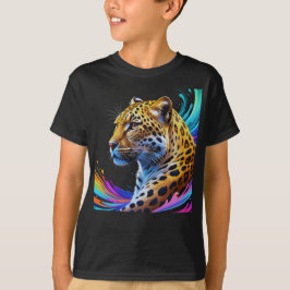 Camiseta Arte-leopardo
