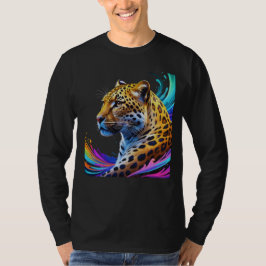 Camiseta Arte-leopardo