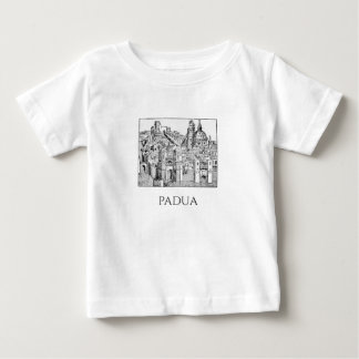 Camiseta Arte Linear Minimalista da Silhueta Medieval de Pá