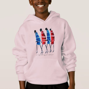 Camiseta Arte Maasai Feliz: Estilo de Rua moda cultural