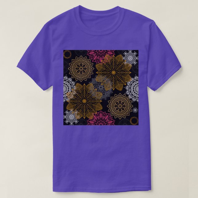 Camiseta Arte Mandala (Frente do Design)