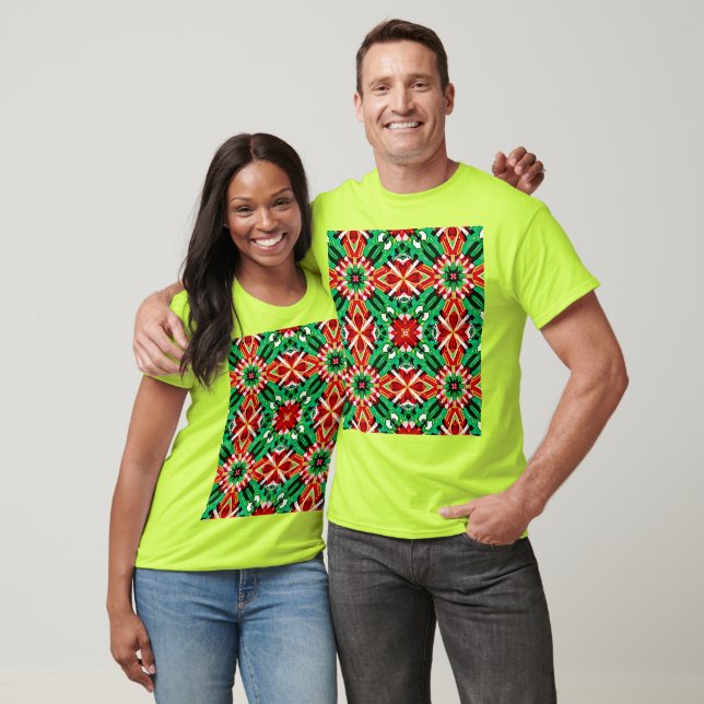 Camiseta Arte Mandala do Sonho Caleidoscópio (Unissex)