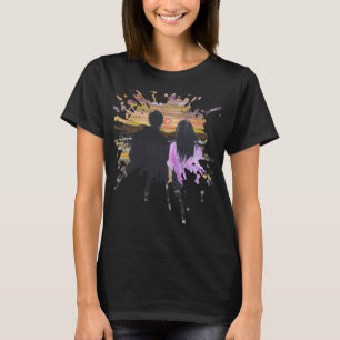 Camiseta Arte Manual – Pôr do Sol Juntos