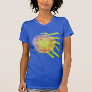 Camiseta Arte Maravilhosa com Abstrato original de Sol voad