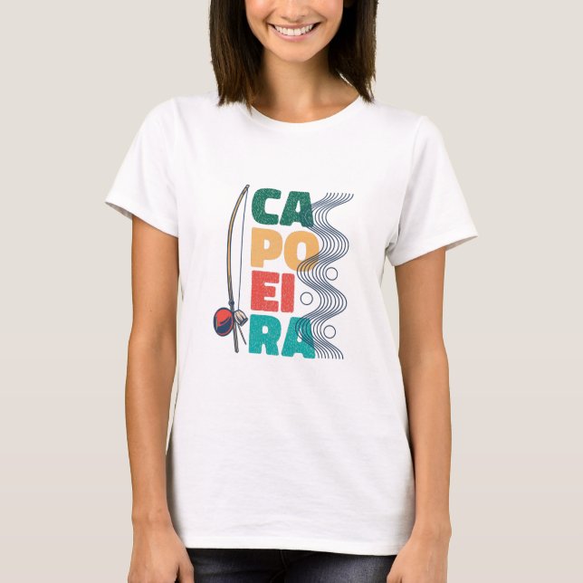 Camiseta Arte Marcial Brasileira da Capoeira (Frente)