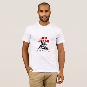 Camiseta arte marcial brasileira, personalizável Jiu-jitsu