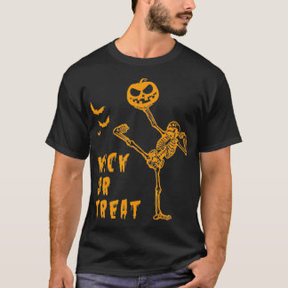 Camiseta Arte marcial do Halloween Taekwondo Karate kungfu
