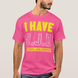 Camiseta Arte Marcial Mistura Desordem Obsessiva Do Judô