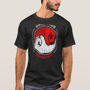 Camiseta Arte Marcial Vale Tudo retrô Comboio Luta Yin Yang