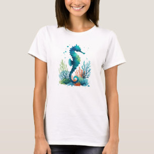 Camiseta Arte marítima náutica/praia/costeira