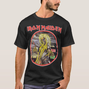 Camiseta Arte Metálica com Estética Sombria