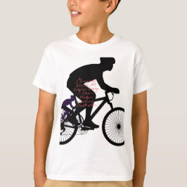 Camiseta Arte Minimalista de Bicicleta –