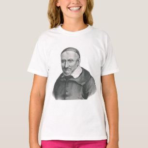 Camiseta Arte Misericórdia Suave de São Vicente de Paulo