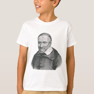 Camiseta Arte Misericórdia Suave de São Vicente de Paulo