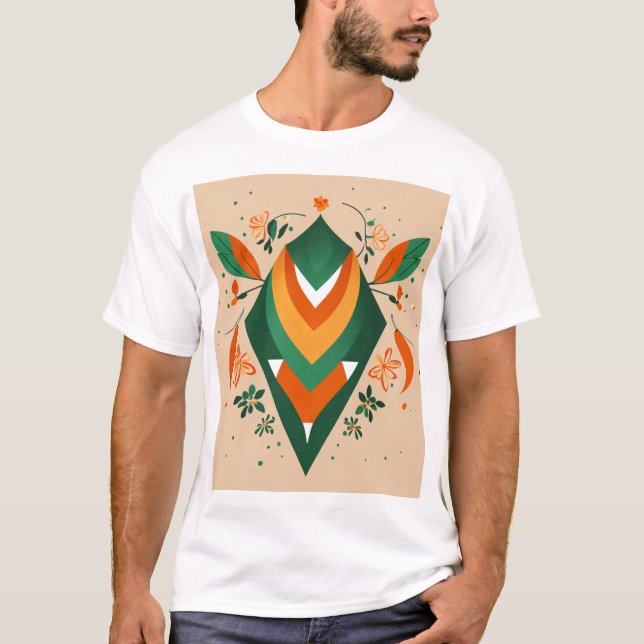 Camiseta arte moderna (Frente)