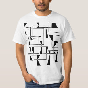 Camiseta Arte moderna, urbana, arrojada, geométrica legal