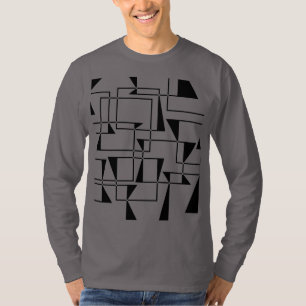 Camiseta Arte moderna, urbana, arrojada, geométrica legal