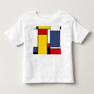 Camiseta Arte Mondrian Inspirou Estilo Geométrico Moderno