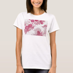 Camiseta Arte Motivo Artístico Abstrato Prata Edgy v2