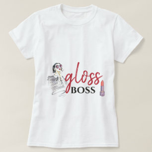 Camiseta Arte Mundial Negra Vermelha Engraçada Moderna