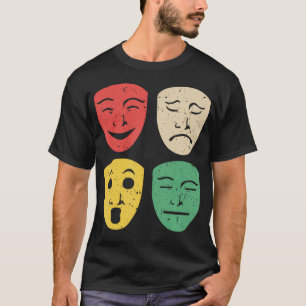 Camiseta Arte Musical Teatral Legal Para Homens Mulheres Br