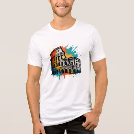 Camiseta Arte na Rua Colosseum - Marco Roma Colorido