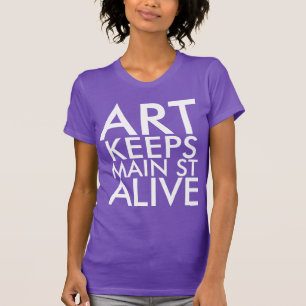 Camiseta Arte na rua principal