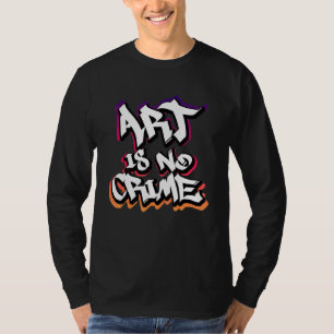Camiseta Arte Não É Artista De Arte De Sprayer Street, Graf