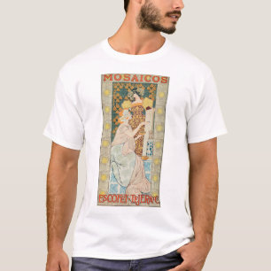 Camiseta Arte Nouveau Mosaicos Escofet-Tejera y CA do