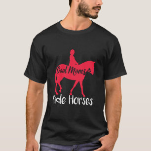 Camiseta Arte Ocidental de Rodeio para Mães Legais Gráfica