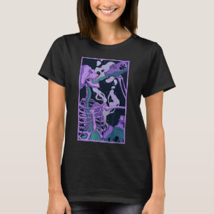 Camiseta Arte oculta do Gótico de veneno de Bebendo de esqu