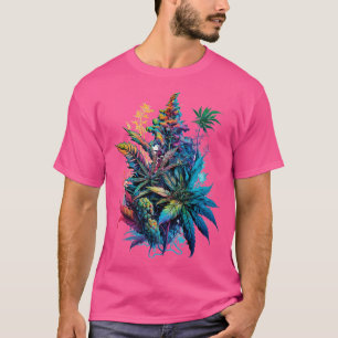 Camiseta Arte Original Colorida Buds Design